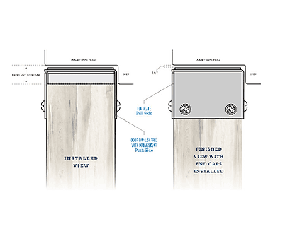 NGP 9990-48 Inch: Gap Solution for Fire Door and Frame